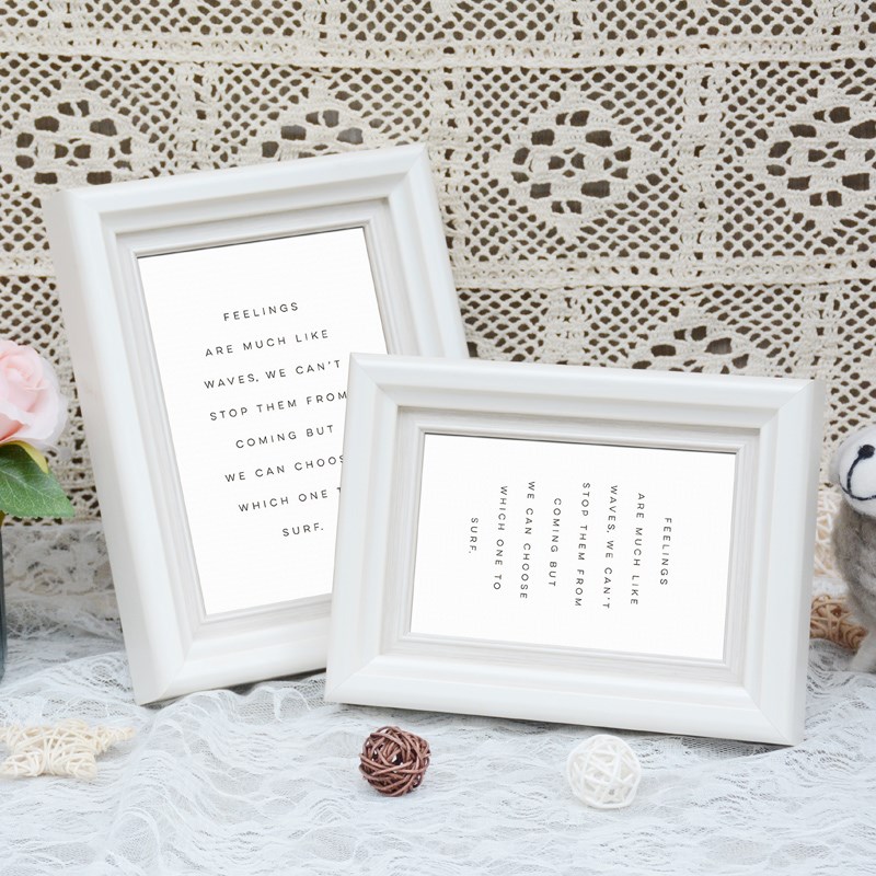 相框摆台5寸6寸7寸8寸10寸x12寸A4挂墙画框婚纱创意北欧照片框定