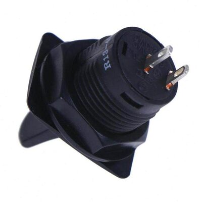 1个高品质R13-402A圆形ON-ON SPDT维持拨动