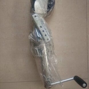 冲锋舟钓鱼快艇拖车架配件摩托艇加厚橡皮艇船用千斤顶摇手支撑腿