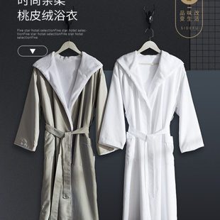 五星酒店浴袍女夏款斯得福男士浴衣四季款男女情侣通用睡袍女春秋