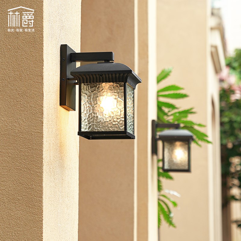 户外壁灯防水别墅庭院花园太阳能围墙灯室外Q走廊过道露台装饰灯