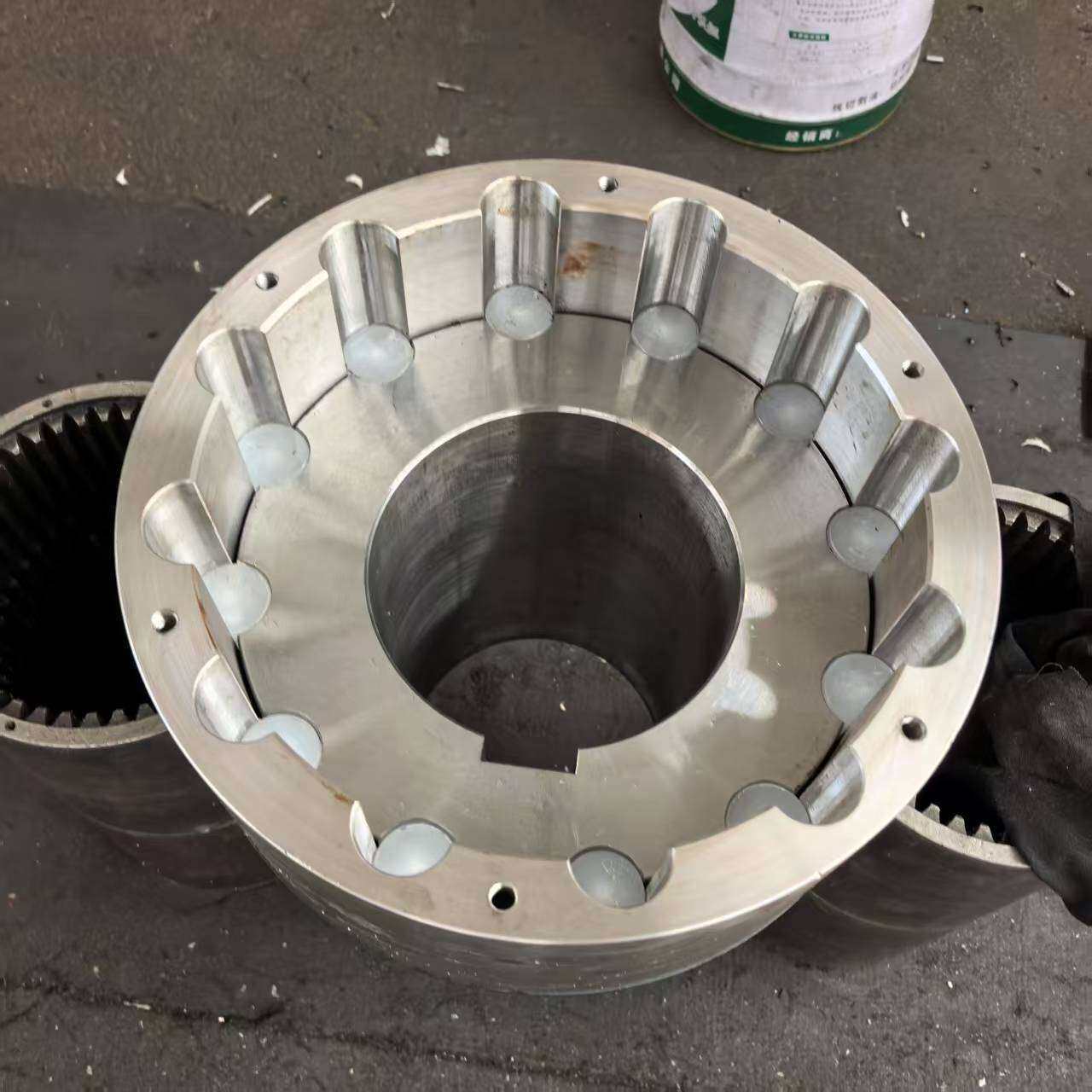 工厂加工ZL型柱销齿式联轴器 尼龙柱销耐磨传动件