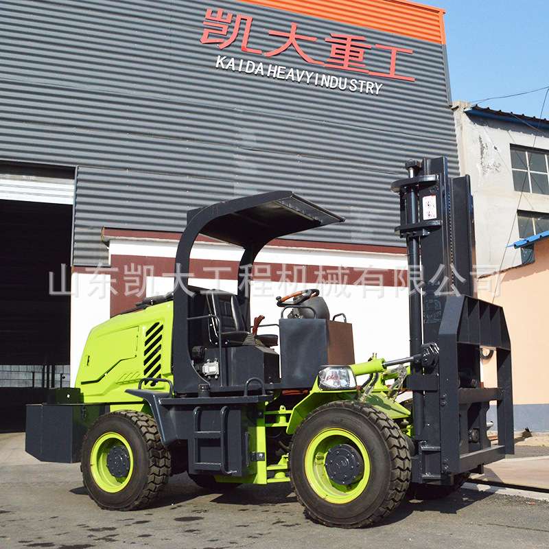 装卸车抱夹后转升降起重搬运油叉车多功能搬运车工程车内燃式