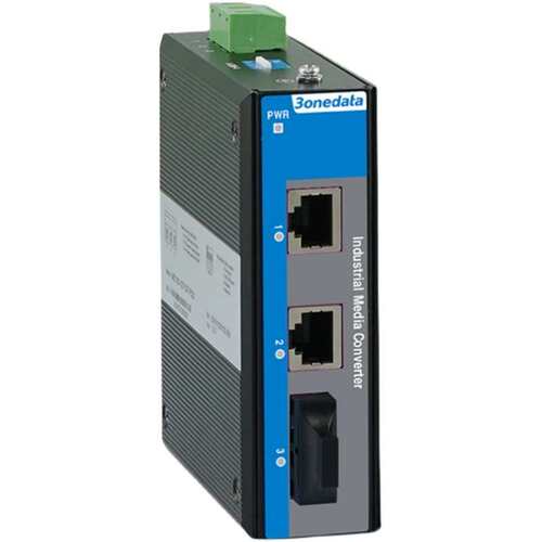 IMC100-2T1F-P220 三旺 2路电口转一路光兼容IMC102B-1F 3onedata