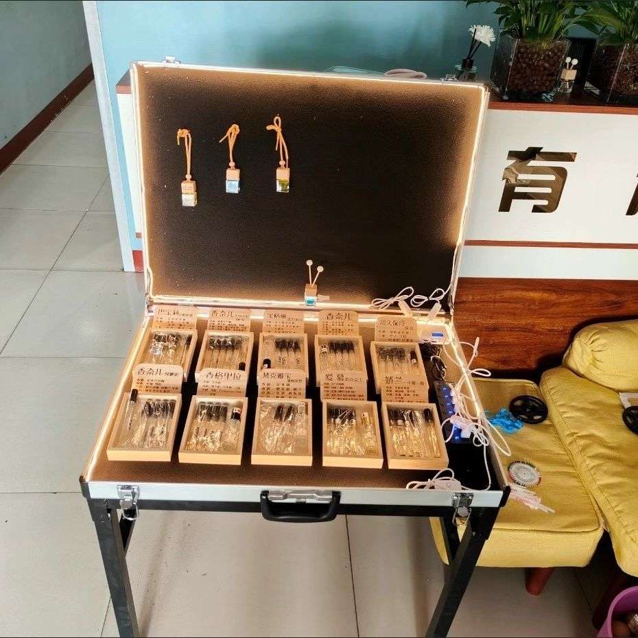 加厚合金便携式夜市摆摊神器耳环地摊箱多功能可折叠饰品展示架桌