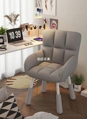 家用折叠桌服久电脑桌坐舒靠背椅宿舍学WSN习椅化妆椅子电脑桌桌