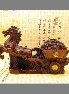 摆118人铜马拉元宝8件马拉白菜工艺车品马上发RATaj7Xz财家居办公