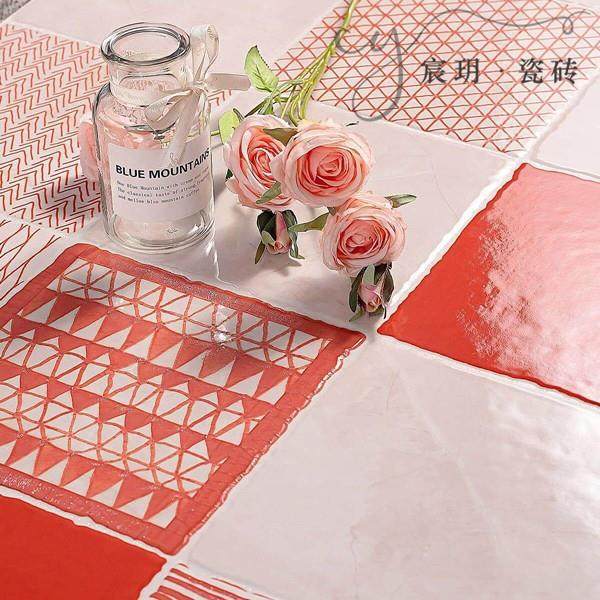 法式亮厂标面仿砖古瓷砖600间*1200厨房防餐厅卫生阳台滑墙砖地砖