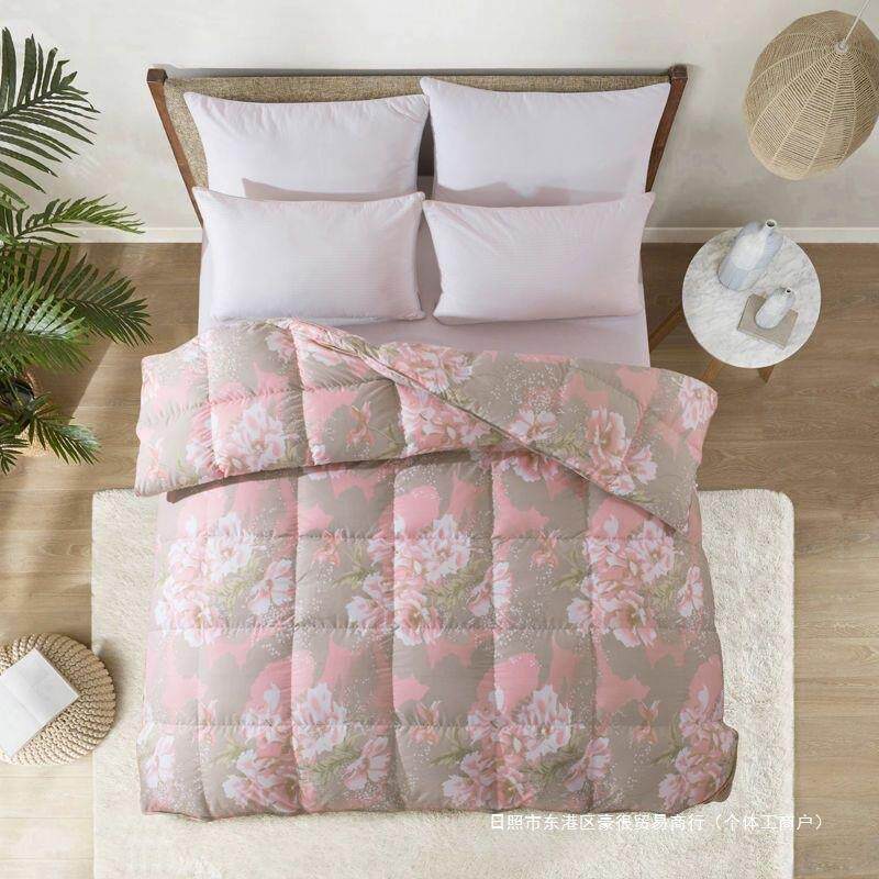 羽被芯自羽充绒羽绒JcymbcTj被被壳半成品防钻毛被套高密内胆芯绒