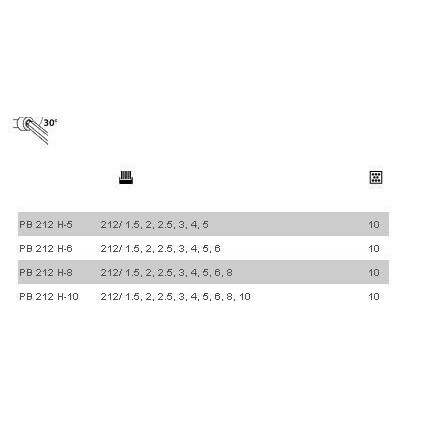 PB 212H-8瑞士PB 212H-8圆头短轴内六角扳手