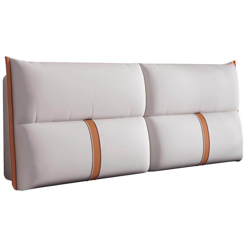 科上榻技布床头靠人VTM垫大靠背垫卧室床罩双靠枕榻米自粘可拆洗