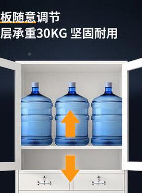 20220930文件柜落地皮衣钢制档案凭柜带锁铁收纳储物多门更柜证锁