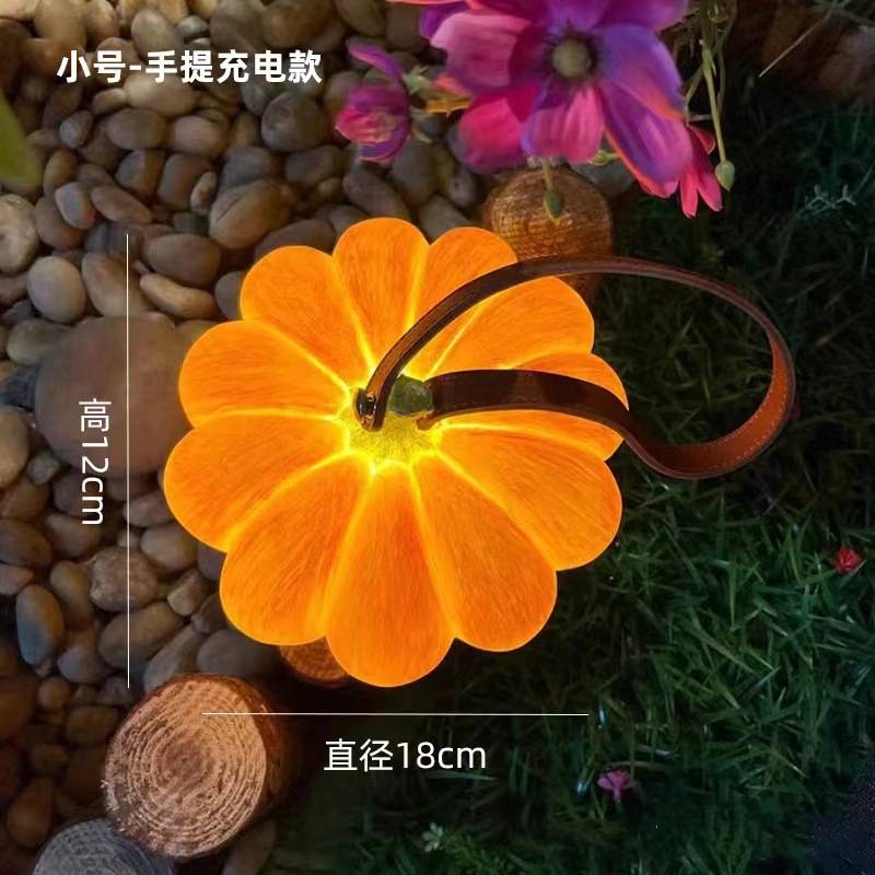 户外发光南瓜灯太阳能防雨南瓜造型灯公园景区亮化景观灯草坪灯