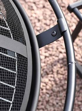 庭院火炉圆形星月露火盆firepit取暖柴火8010户外营篝火围炉煮烧