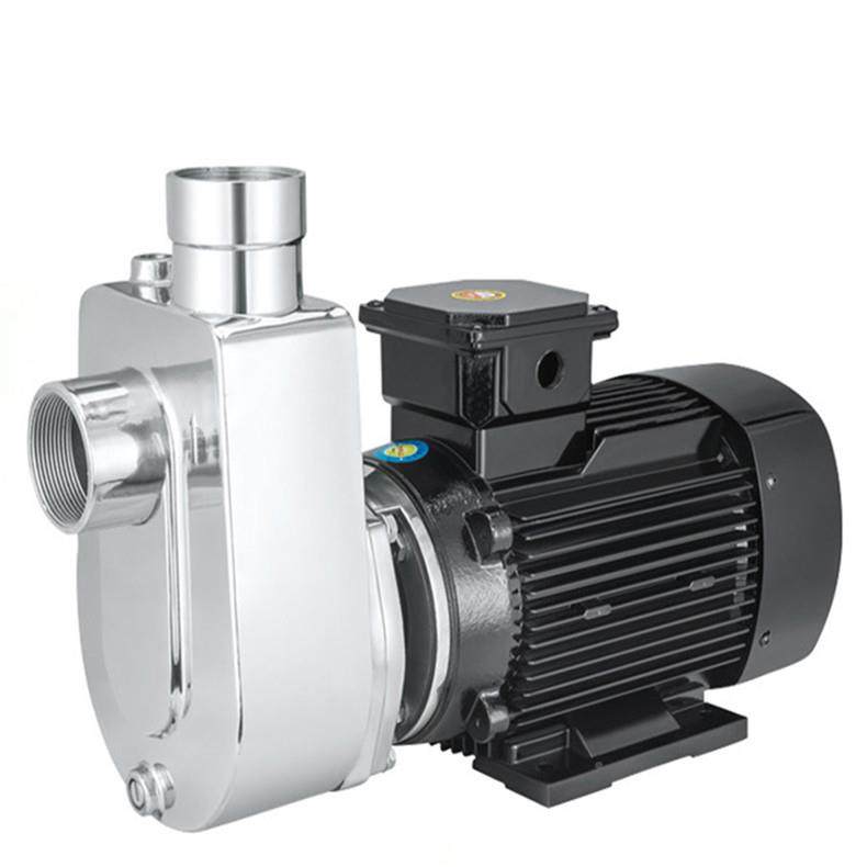 3吸04自吸式不钢清水卧锈式微型化工泵单CSK式抽强酸泵电动自吸泵