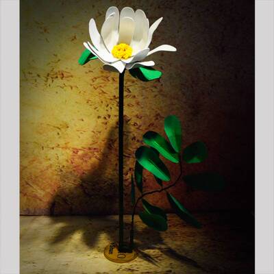 影楼拍摄婚庆装饰路引 手工纸栀子花道具 会场布置橱窗美陈仿真花