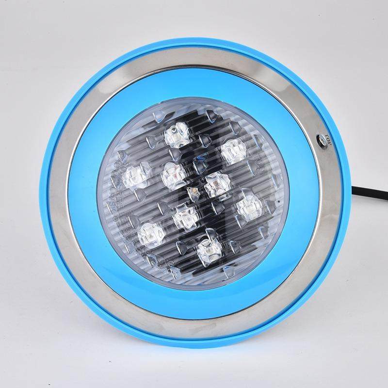 LED泳池灯水下壁灯防水不41W锈钢泳HGK-SWP0池灯9W2W1518W2W水下