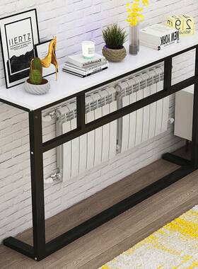 SZW靠墙窄架子床缝关隙床尾床边玄桌暖气隔板条沙片发后长置物架落地