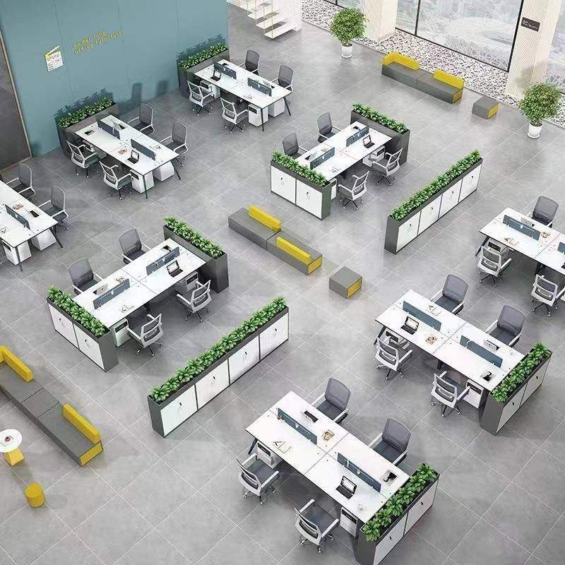 云木城】办公ABN室花柜矮柜断柜长条长方形质文件柜隔【办公桌侧