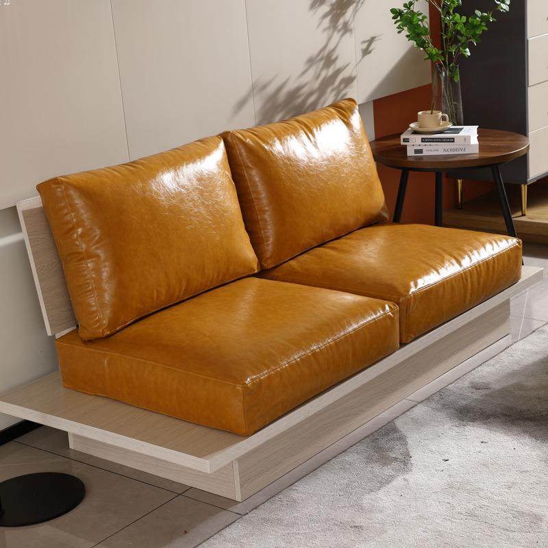 防2024850水皮革防坐滑垫高颜值欧美四式实木式季通用餐椅垫双面