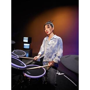 072得6电子鼓成人出舞台演儿童演VIN奏电 723 美理电子鼓MZ52 528