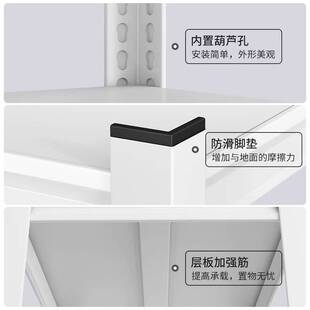 家用置物架货架衣柜简易组装开放式卧室挂衣架家用阳台收纳铁架子