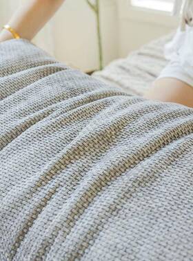 奢米风床靠垫组合防撞榻榻软轻包护腰防撞可拆IFI头洗飘窗沙发靠