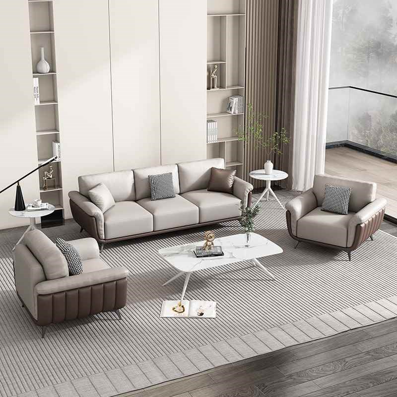 【折扣价】办公室沙发商务会客贵宾接待室休息区简约现代三人位办