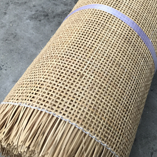 老藤印尼方格藤编四方孔屏风隔断藤编墙家具十字腾编Y藤网装饰材