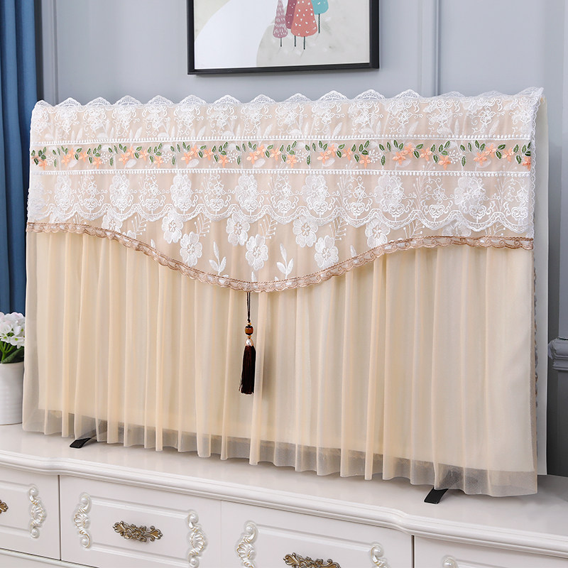 液晶电视机罩2024年新款55寸65寸75寸电视机防尘罩挂壁式电视盖布