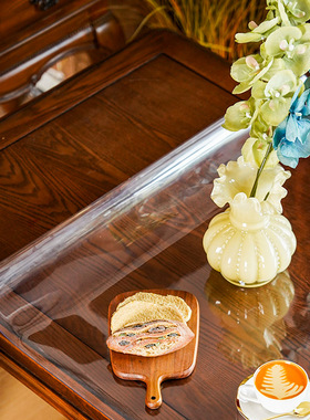 软玻璃pvc餐桌垫防水防油防烫免洗桌布K透明茶几桌面水晶板保护垫