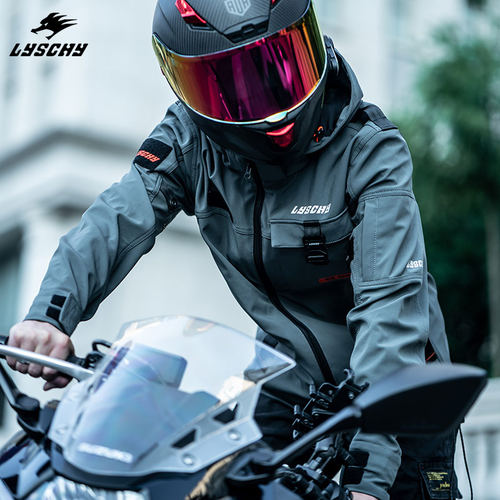 雷翅摩托车骑行服男四季通用防水冬季防寒保暖休闲机车赛车夹克女