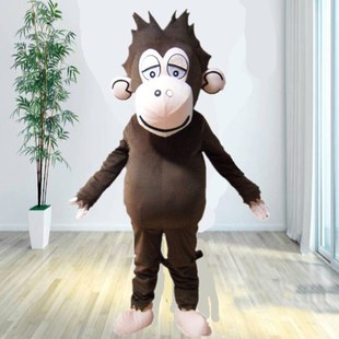 定制猩猩卡通人偶服装猴子人穿玩偶服猿猴动漫人物演出道具服头套