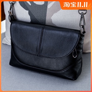 手提包 真皮单肩斜挎包女时尚 头层牛皮休闲个性 背包方包女2021新款