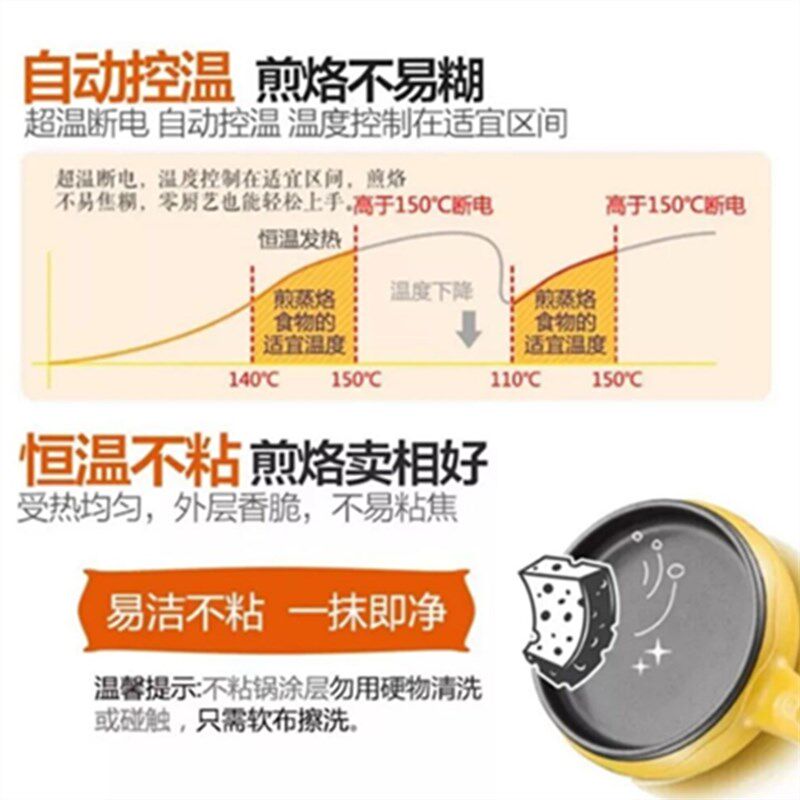 煎蛋器蒸蛋器煮蛋机鸡蛋小型1人2人插电煎锅全自动断电家用早餐神