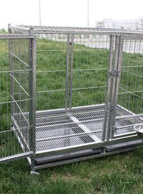 110子母型大型犬养殖繁殖笼子 中小型犬笼 家用宠物狗笼子带隔断
