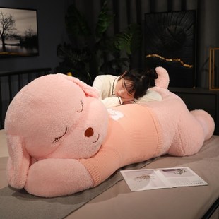 布娃娃趴趴狗狗大玩偶可愛毛絨玩具女床上睡覺抱枕公仔巨型超大號