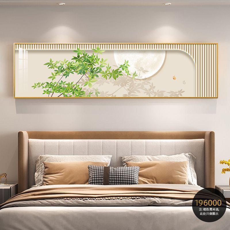 北欧风卧室装饰画小清新床头挂画现代简约温馨房间光影客厅墙壁画