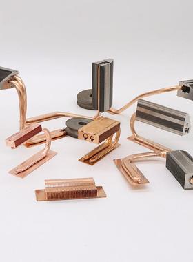 M.2固态散热器导热管nvme2280 22110 m2全铜热管散热片