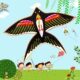 微风易飞 黑燕子风筝 潍坊风筝 燕子风筝