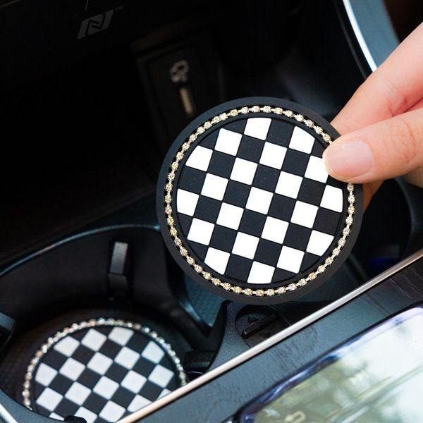 车载水杯垫镶钻防滑置物车内摆件装饰用品实用隔热垫耐高温储物槽,汽车用品/电子/清洗/改装,其他内饰/驾乘用品,淘宝优惠券,粉丝福利购,淘宝优惠卷