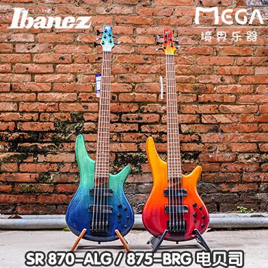 （停产留念）IBANEZ 依班娜 四弦五弦电贝斯乐器 SR870/875