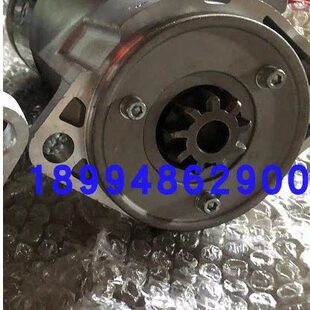 洋马收割机配件启动马达129900-77010/9齿12V