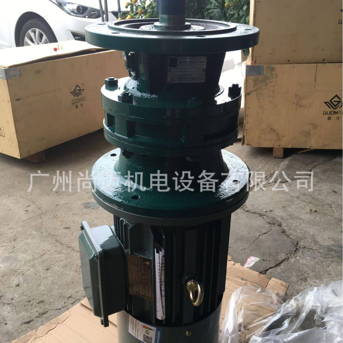 立式摆线针轮减速电机3BLD2-35-2.W2K速BLD12-351/5比2号机法兰式