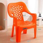 靠椅扶椅户外加厚见详情塑料椅子大档家排用烧烤背成人夜市手矮桌