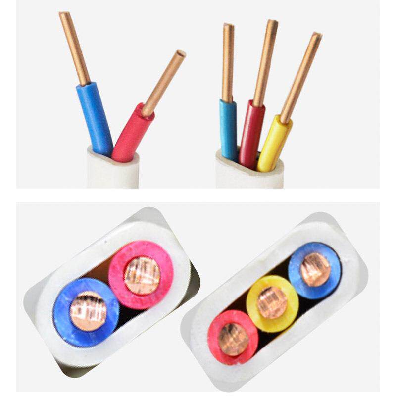 BVV平B护套线668国两芯三芯2.5/4方铜芯电线线标家装工程电扁硬护