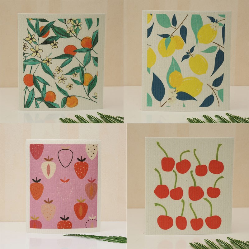 姜妍同款木浆棉抹布去油干湿两用吸水不掉毛厨房X保洁专用好物