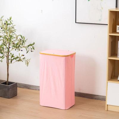 家居收收纳竹制JY034布艺脏篓大容量脏衣衣篮可折储叠纳篮防尘洗