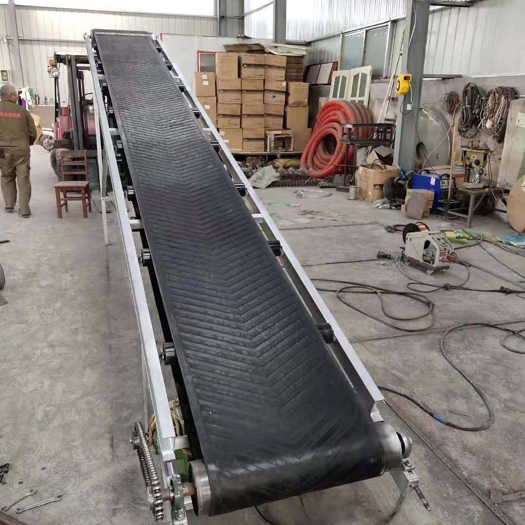 送爬坡皮带输机装车裙边皮带机轻物料型挡板LQSSD-4式鲁传送机强,搬运/仓储/物流设备,输送机,淘宝优惠券,粉丝福利购,淘宝优惠卷