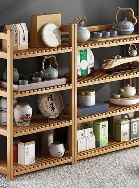 茶面柜边柜厅储物柜桌茶水UOV置物架多功能茶水架茶收具纳架茶叶